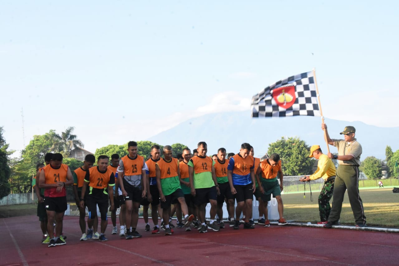 Ukur Kemampuan Fisik, Korem 073/Makutarama Gelar Garjas Periodik Semester II Tahun 2022